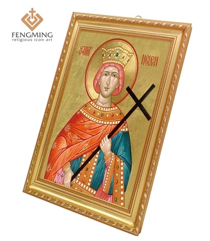 

High quality Classic Handmade gift home decoration religious icons in frame Saint helen orthodox icons for sale Church Group Buy