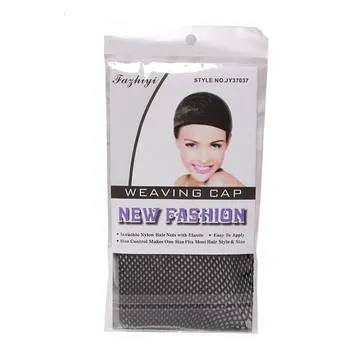 HSIU (20 pcs)new fashion wig cap Stretchable Mesh Wigs Cap Elastic Hair Snood Nets for Cosplay 1