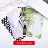 2PCS/lOT Glasses Cloth Small Fresh  Pattern  Microfiber Cleaning  Optical Lens Camera Mobile Phone Screen Cleaning Cloth 175*145 ► Photo 3/5
