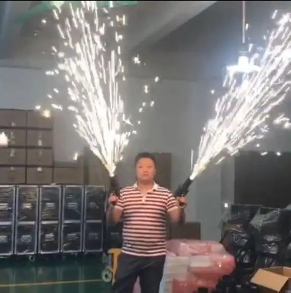 

Fireworks gun / Sparkler machine / Wedding cold fireworks for party nightclub stage prop performance show