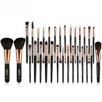 

30 PCS Professional Makeup Artist Makeup Tool Kits Brush Set Powder Foundation Brush Eyebrow Eyeshadow lip Eyeliner Sponge Brush