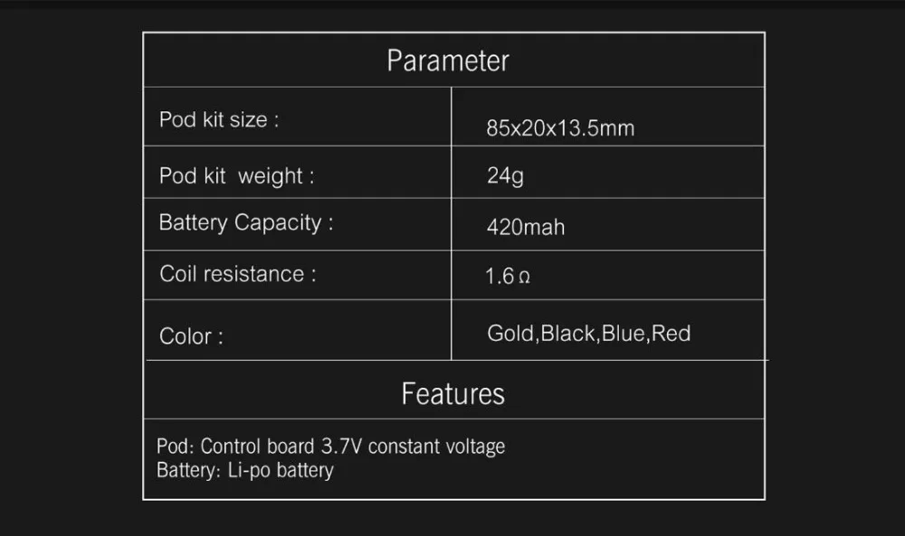 Think Vape Asteroid  420mAh Pod System-3
