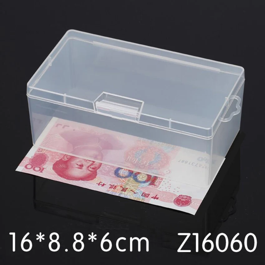 Rectangular Plastic Clear Transparent Storage Electronic Parts Screw Beads Box Collection Container Organizer rolling tool chest Tool Storage Items