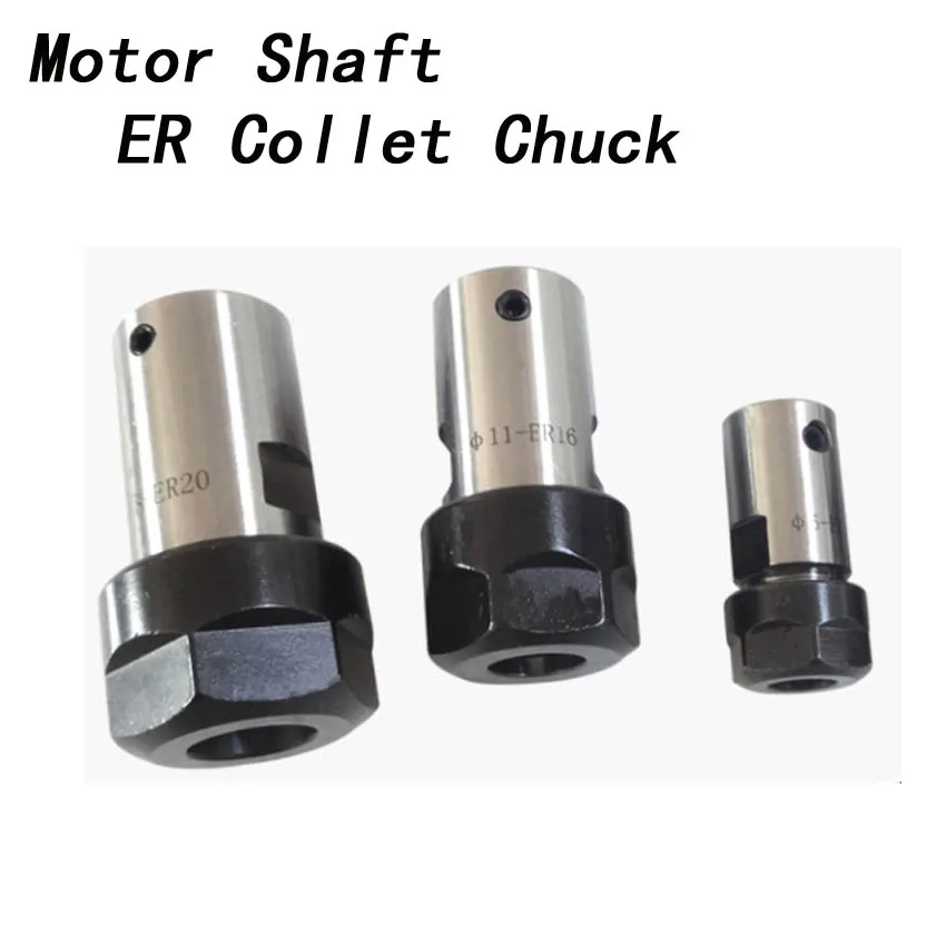 ER20 collet Motor shaft Chuck ER ER11 ER16 ER25 ER32 spindle Extension Rod tool holder CNC Milling drill chuck B10 12 18 JT2 6 ER20 collet Motor shaft Chuck ER ER11 ER16 ER25 ER32 spindle Extension Rod tool holder CNC Milling drill chuck B10 12 18 JT2 6
