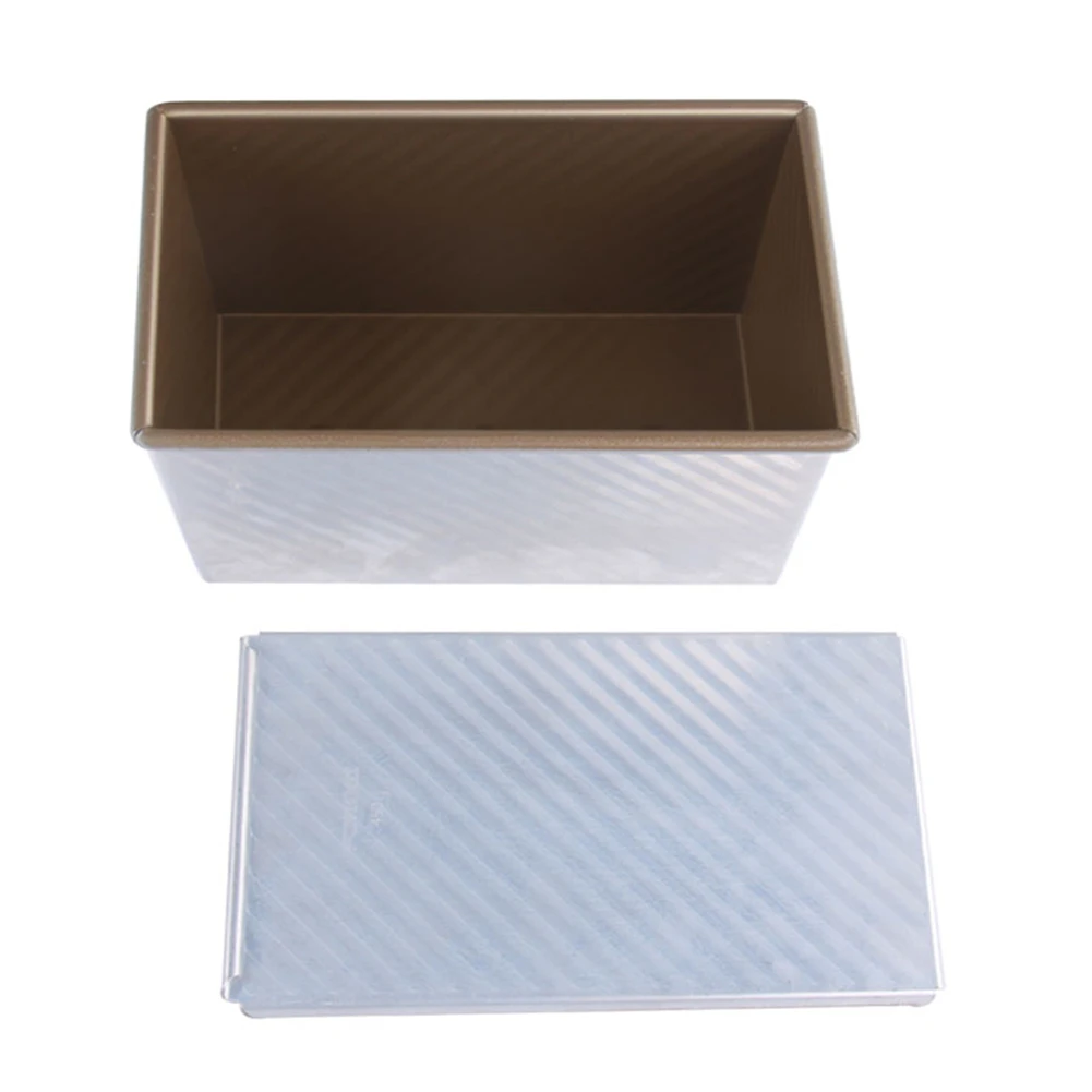 

450 Gram Pullman Loaf Pan with Cover Bread Toast Mold, Toast Box Bread Pan Toast Mould, Non-Stick, Bread Mould Bread Mold