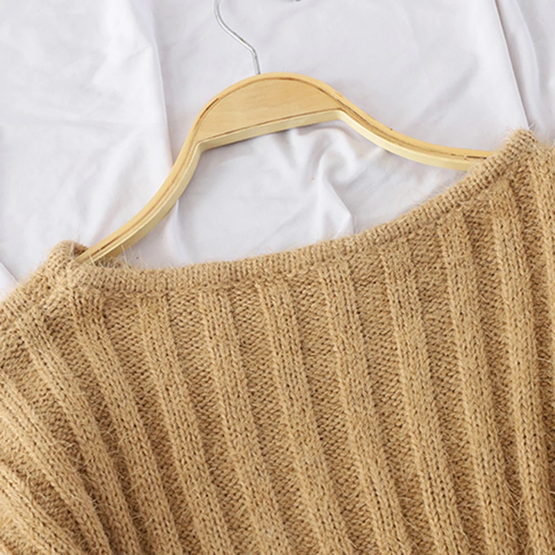 Fluffy Sweater Cashmere Fuzzy Crop Top Sweater Women Pull Femme Hiver Christmas Jumper 2018 Korean Pullover Knitted Jersey Mujer Fluffy Sweater Cashmere Fuzzy Crop Top Sweater Women Pull Femme Hiver Christmas Jumper 2018 Korean Pullover Knitted Jersey Mujer