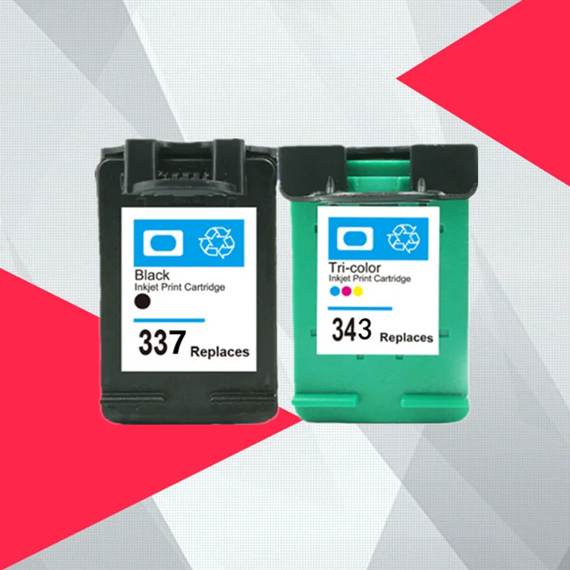 Compatible for HP 343 337 Ink font b Cartridge b font for HP337 343 for HP