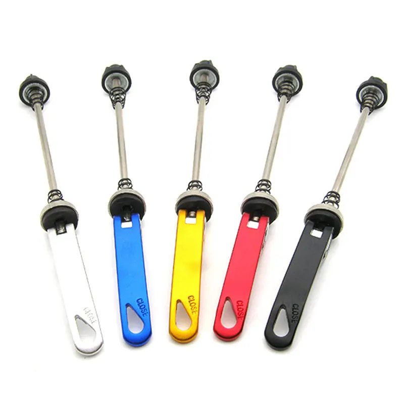 MTB Road Bike Front And Rear Quick release Lever Blue/Silver/Red/Golden