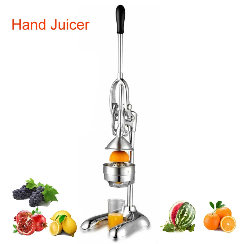 100 Stainless Steel manual hand press orange juicer squeezer citrus