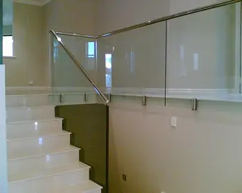 

Stainless Steel Frameless Balcony Side Wall Face Mounted Smart Glass Spigots