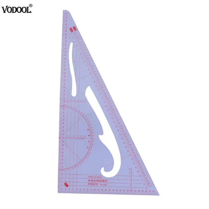 

1:3/1:4/1:5 Drawing Painting Plate Making Ruler Sewing Patchwork Tool Triangle Ruler School Educaction Stationery Supplies