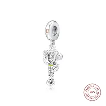 Аутентичные 925 стерлингового серебра Pixar, История игрушек, Джесси талисманы бусины Pandora браслеты ожерелья для женщин DIY ювелирных изделий