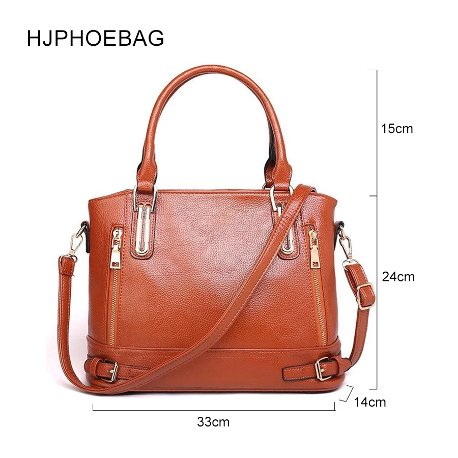 HJPHOEBAG новые женские Сумки из искусственной кожи Большие высококачественные повседневные сумки через плечо женские сумки-мессенджеры YC053