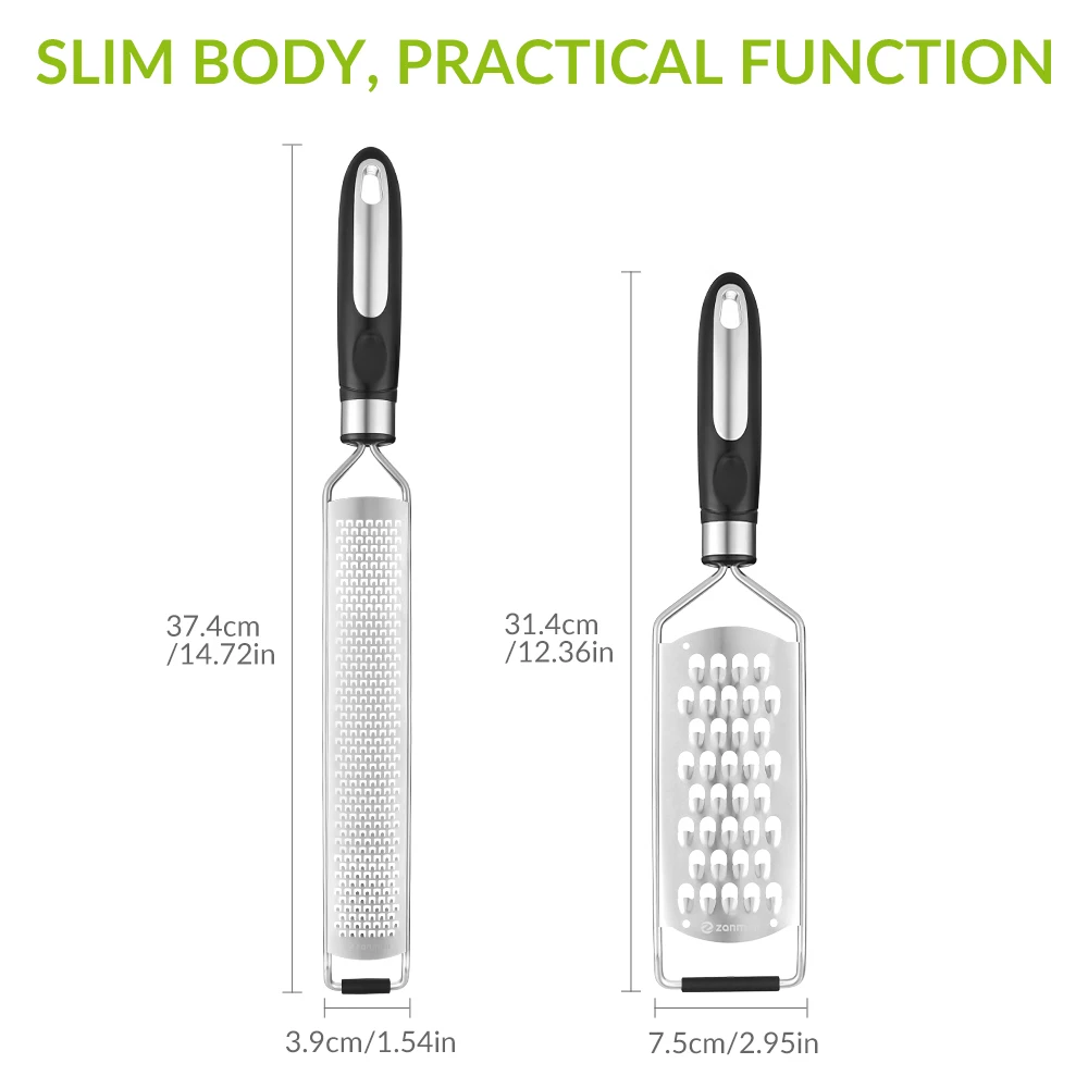 Zanmini Lemon Zester Набор Терок для сыра с ручкой шоколадная морковь строгальный измельчитель для скрапания кухонные приспособления для фруктов и овощей