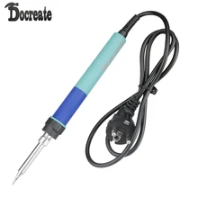 CXG 936D ЕС вилка 220 В 2в1 ЖК Регулируемая температура цифровой электрический паяльник паяльная станция