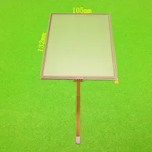 5," дюймовый 4 провода 132 мм* 105 мм 132*105 мм резистивная сенсорная панель 132x105 мм сенсорный экран дигитайзер панель
