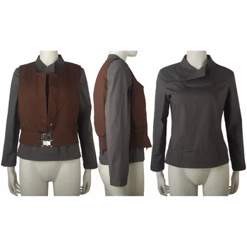 

Rogue One: A Star Wars Story Jyn Erso vest shirt cosplay costume halloween costume sci-fi outfit x'mas gift for women girls