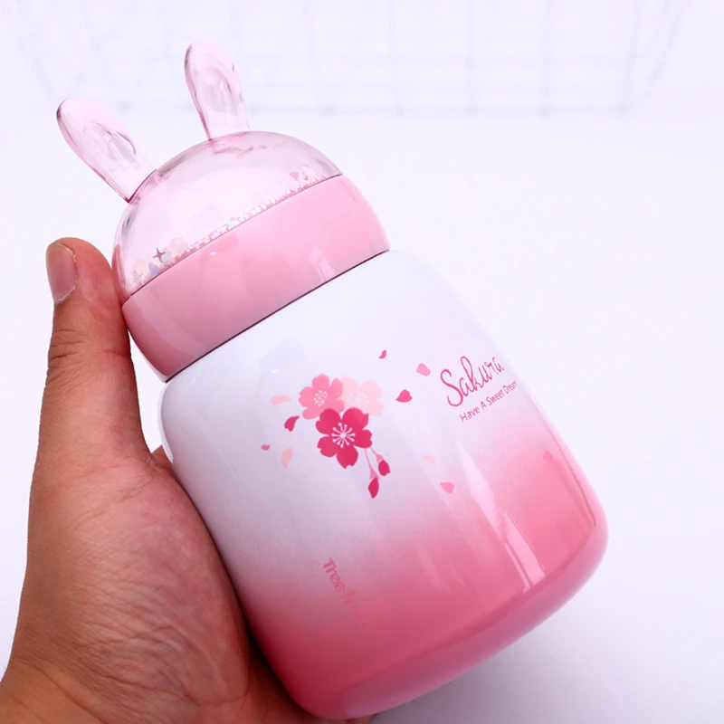 Мастер Star 300 мл Kawaii Розовая Принцесса воду пить бутылки Нержавеющая сталь