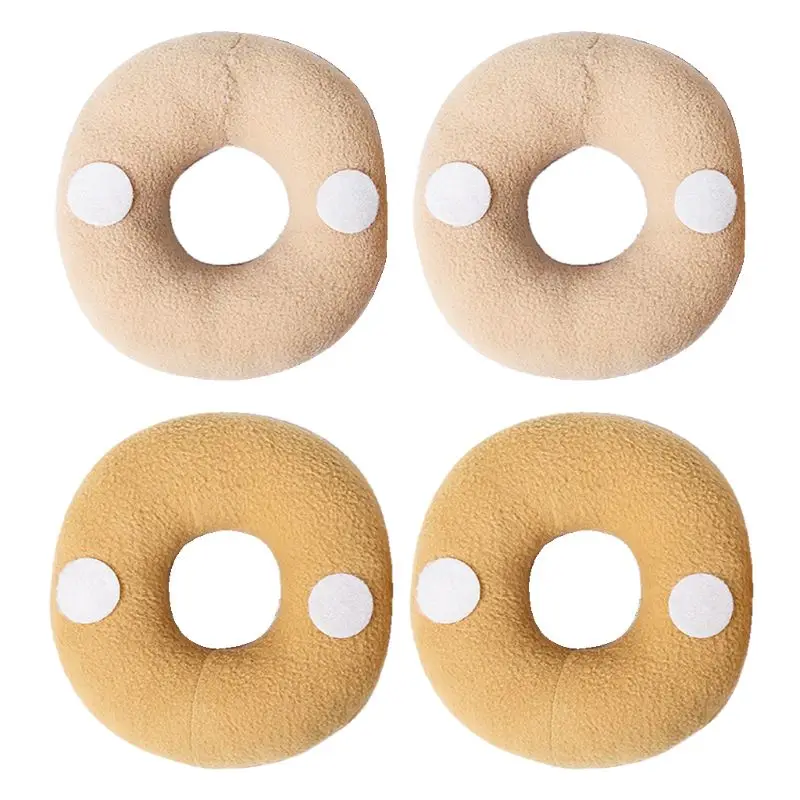 2pc Newborn Photography Props Posing Support Pillow Baby Boy Girl Photo Shoot Studio Round Donut Head Poser Props