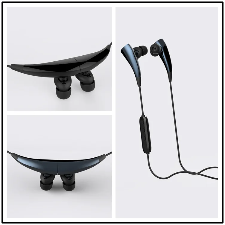 Hongsund K6 Bluetooth4.1 Earphone Necklace Wearable Handsfree