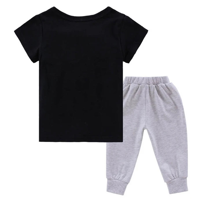 Одежда для новорожденных г. Осенне-зимние комплекты одежды для маленьких мальчиков, футболка+ штаны Повседневный Спортивный костюм из 2 предметов для маленьких мальчиков Одежда для младенцев