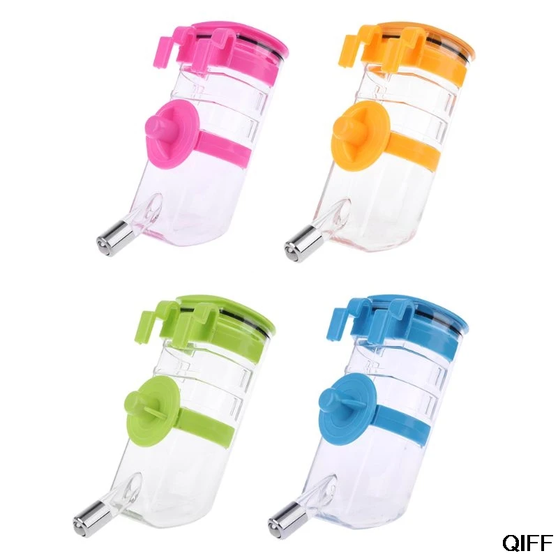 

Drop Ship&Wholesale Pet Hanging Dispenser No Drip Water Feeder for Dog Cat Rabbit Water Bottle July 8