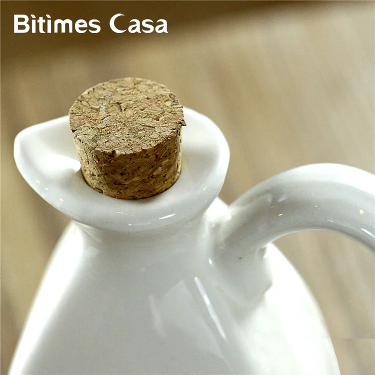 Porcelain Ceramic  Vinegar Oil Dispenser 5-1