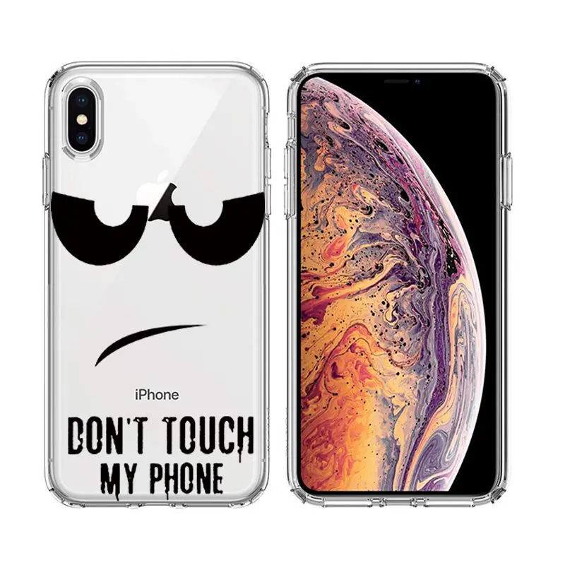 Arvin Case FOR  Iphone XR Soft Clear Protective TPU Back Cover FOR 5 5S 6s Plus X XS Max Painting Silicon Cover FOR Iphone 7 8 (14)