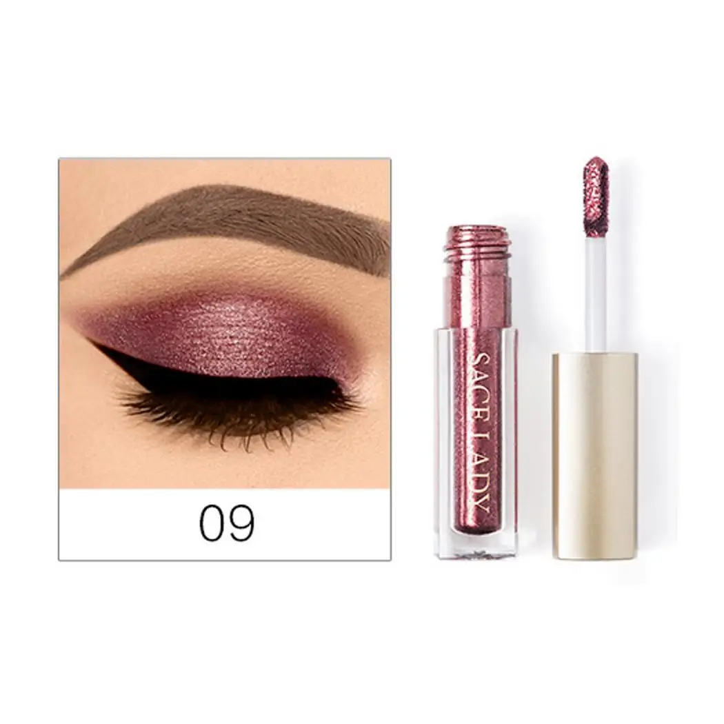 

Long Lasting Waterproof Metallic Liquid Eyeshadow Face Home, Salon, etc Suitable for skin types. Makeup Cosmetic