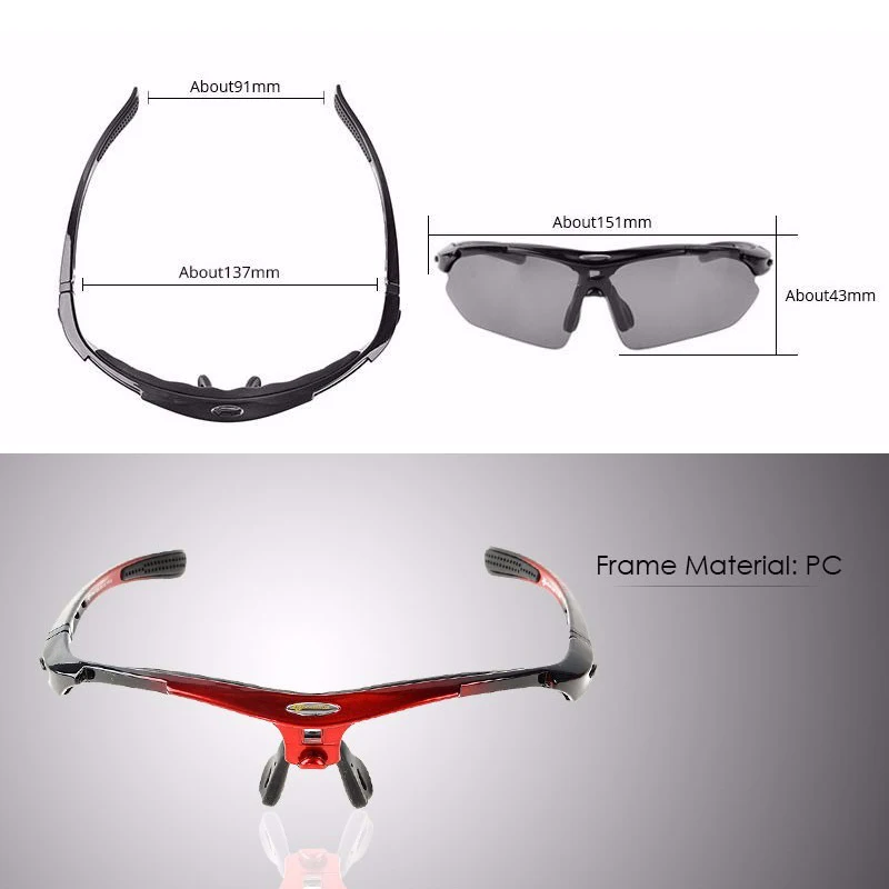 ROCKBROS Cycling Glasses Frame Polarized Sunglasses Frame cycling sunglasses