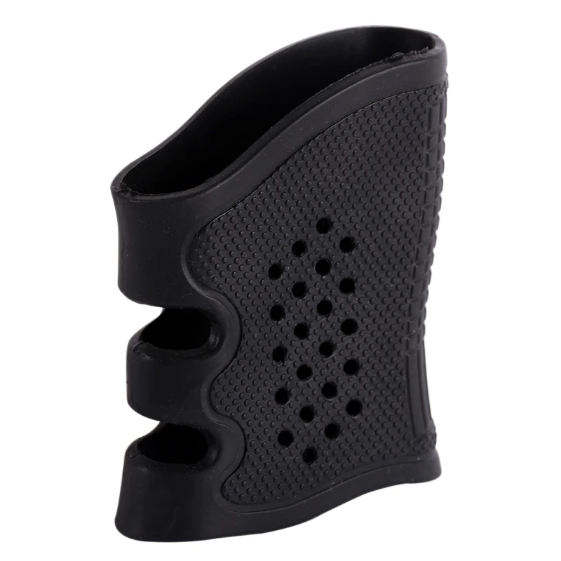 

New Hunting Gun Accessories Tactical Pistol Rubber Cover Grip Gloves Slip Glock Holster