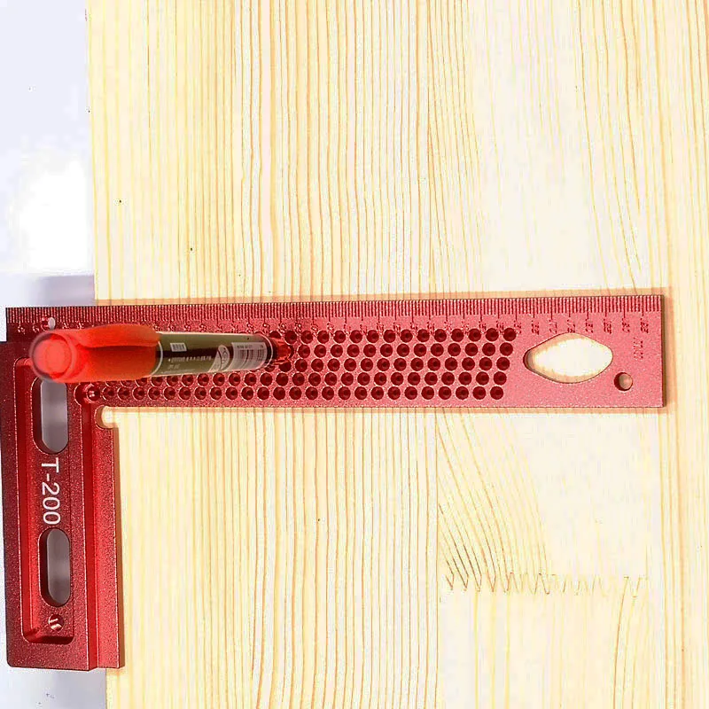T-200 Precision Woodworking scribe Aluminum Hole Scribing Gauge Woodworking Carpenter Scriber Marki