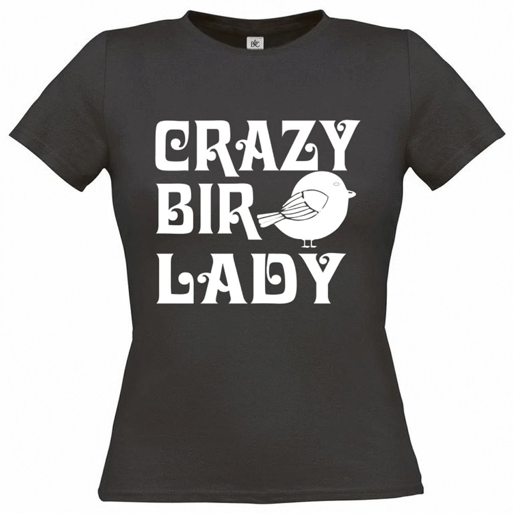 CRAZY BIRD/Женская Мужская футболка dtg крутая Повседневная с гордостью Новая модная