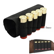 АММО стоподержатель чехол несущей рукав 5 круглый пуля тактический армейский дробовик оболочки эластичная лента