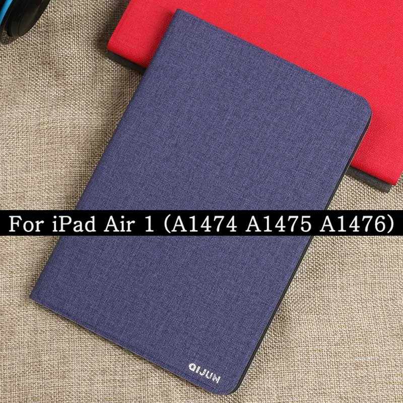 Чехол для планшета для Apple iPad Air 1 2 3 из искусственной кожи, откидная крышка, мягкий силиконовый чехол-подставка для iPad Air1 2013 Air2 Air3 funda - Цвет: For iPda Air 1