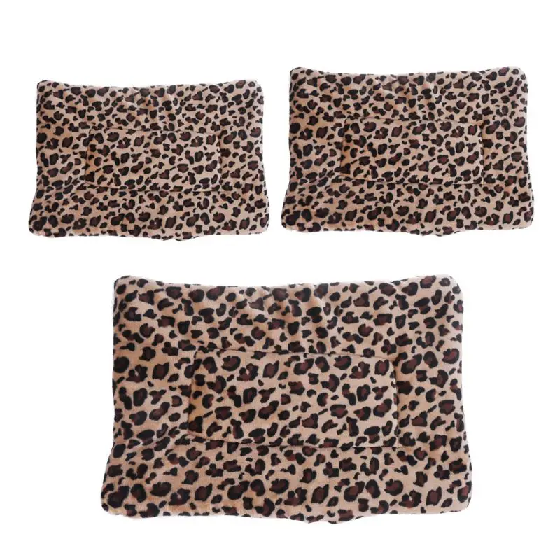 

Fleece Pet Dog Bed Cat Winter Warm Cushion House Puppy Sleep Beds Basket Blanket
