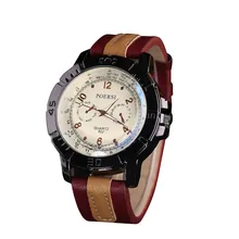 Luxury font b Men s b font font b Watches b font Analog Quartz Faux Leather