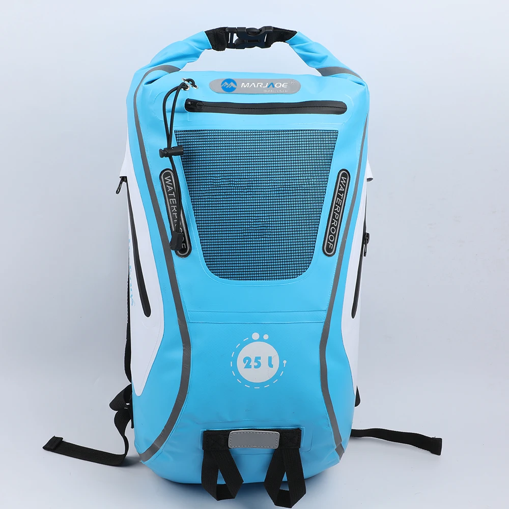 

25 L Outdoor Waterproof Backpack Dry Storage Bag In Swimming Bags Camping Hiking Rafting Canyoning Sport Bags