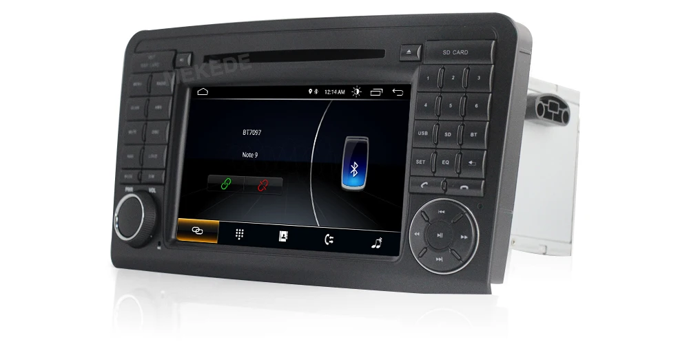 Clearance HD 2DIN 1024x600 Android 8.1 CAR DVD player For Mercedes Benz GL ML CLASS W164 ML350 ML500 X164 GL320 GPS stereo radio 12