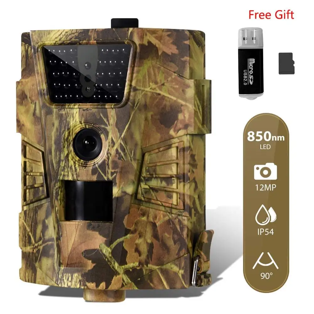 With 16GB SD Card 12MP Trail Hunting Camera Wildcamera Wild