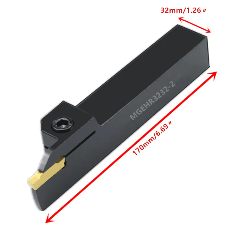 MGEHR3232/MGEHL3232-1.5/2/2,5/3/3,5/4/4,5/5/5,5/6 инструменты с ЧПУ Токарный станок внешний пазовой режущий сверлильный держатель для MGMN вставки