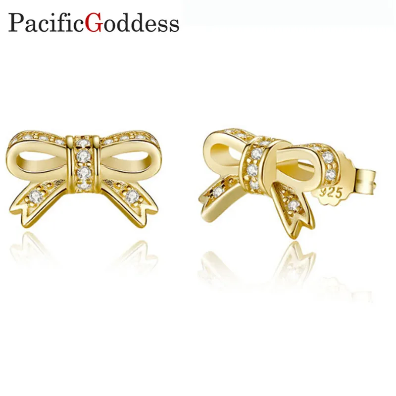 Pacificgoddess 925 пробы серебро серьги стержня для Для женщин Серебряные с изображением