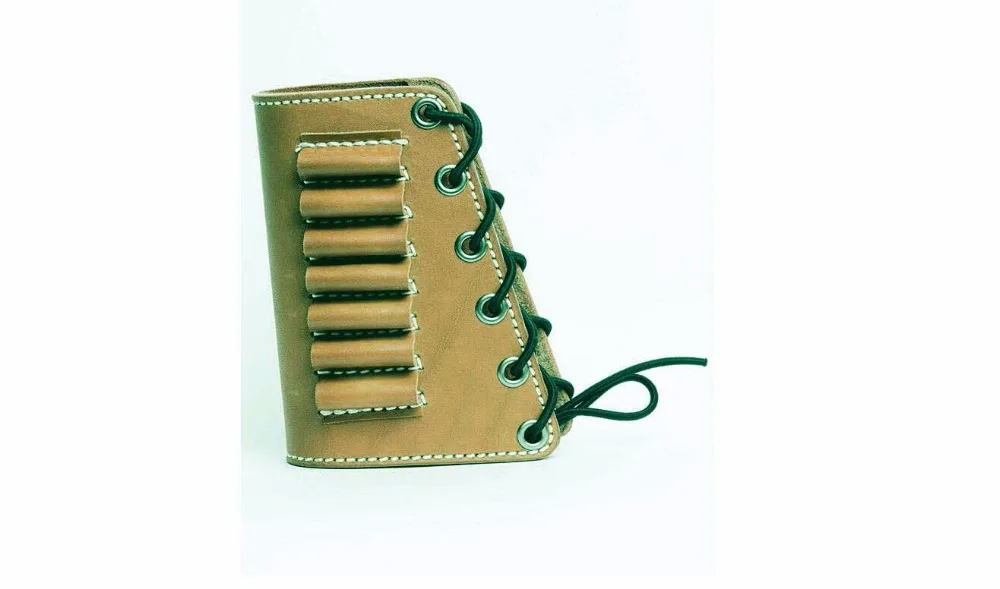 Алмазный D кожаный манжета для винтовки 30 06|rifle butt|butts riflecuff leather |
