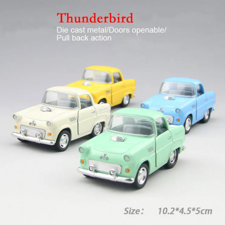 Ford Thunderbird 1955 Yellow Limited