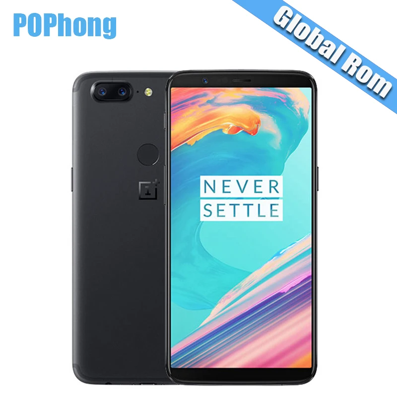 Оригинальный Oneplus 5T смартфон с 6 01 дюймовым дисплеем восьмиядерным процессором