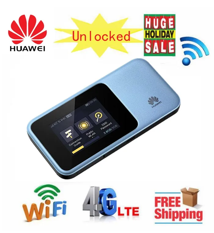 

Original Unlocked Huawei E5788 4G 4G+ 5G wireless router CA-LTE: B1/B3/B4/B5/B7/B8/B19/B20/B28/B38/B40/B41/B42 Cat16 1Gbmps MiFi