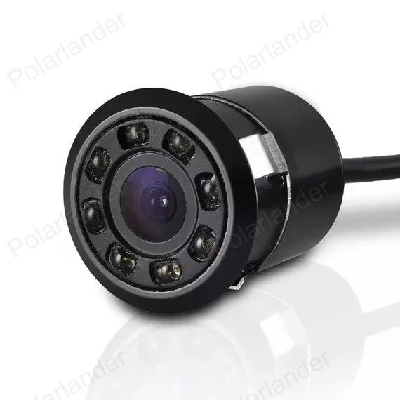 4,3 дюймов TFT ЖК-дисплей монитор заднего вида Карманный заднего 8 светодио дный автомобиля Камера видео передатчик и приемник Kit