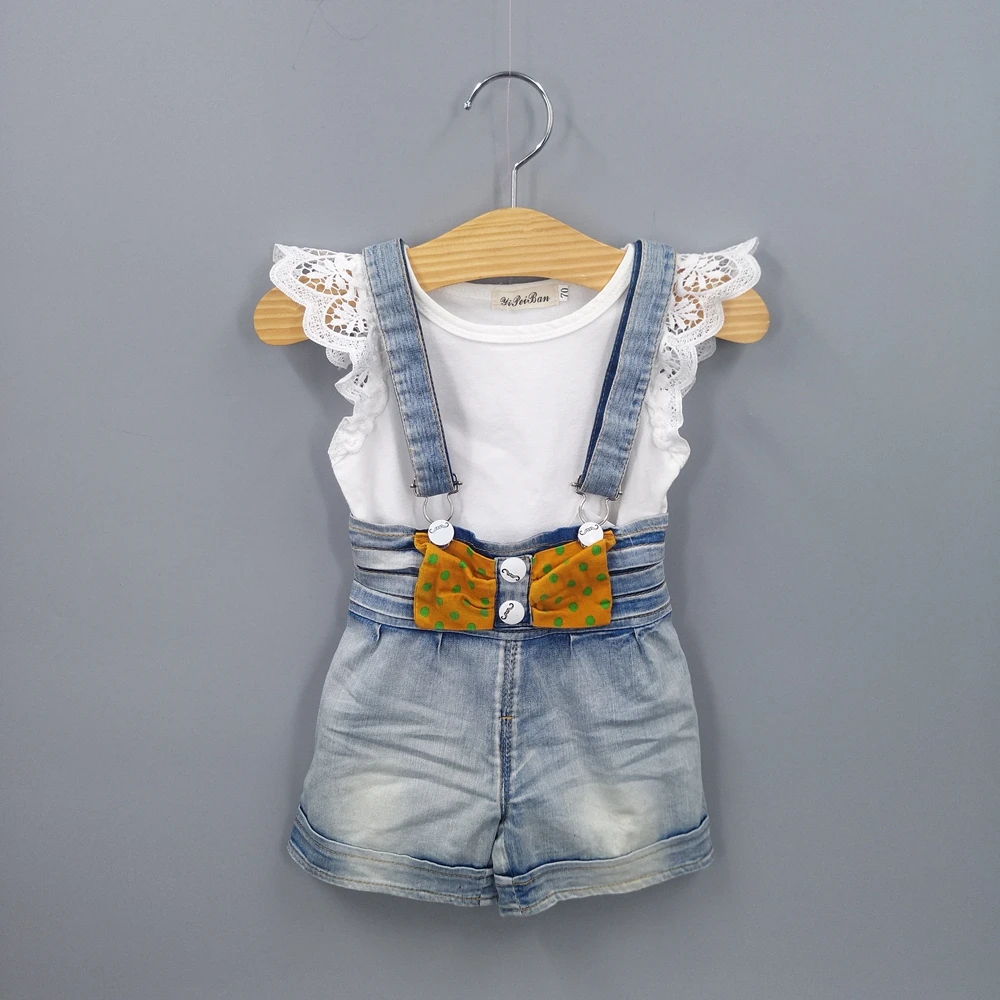 Chumhey Baby Girl Overalls Summer Baby Clothing Sets Babe Girls Rompers