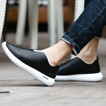 

ONEMIX Summer Men chaussure décontractée Slip-on Lazy Walking shoes Summer Woman Casual Run shoe Outdoor Couple Jogging Sneakers