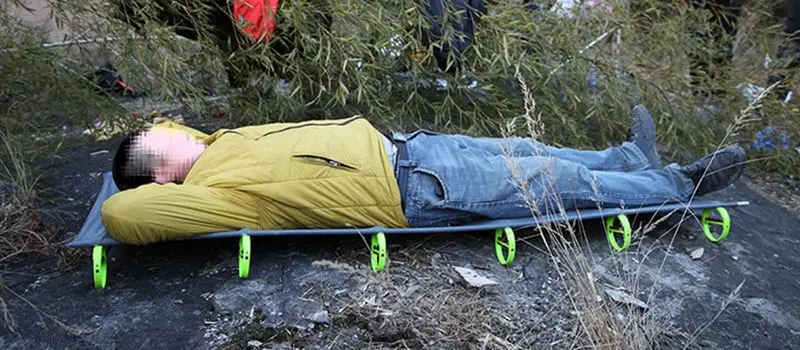 ultralight backpacking cot